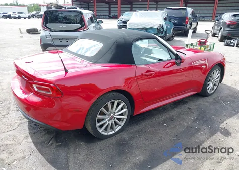 2017 Fiat 124 Spider Lusso from USA, damaged, VIN JC1NFAEK8H0106144